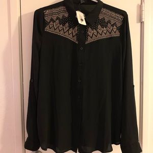 Forever 21 Large black long sleeve